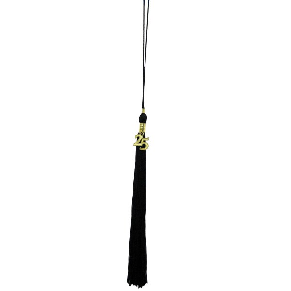 black Master's tassel with 25 drop